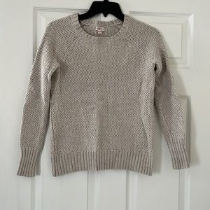 Light taupe/cream sweater